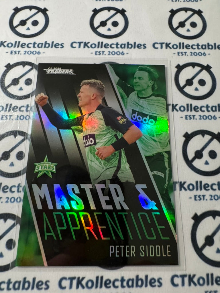 2025/26 CA Cricket Traders Peter Siddle Master & Apprentice MA39/64 Stars
