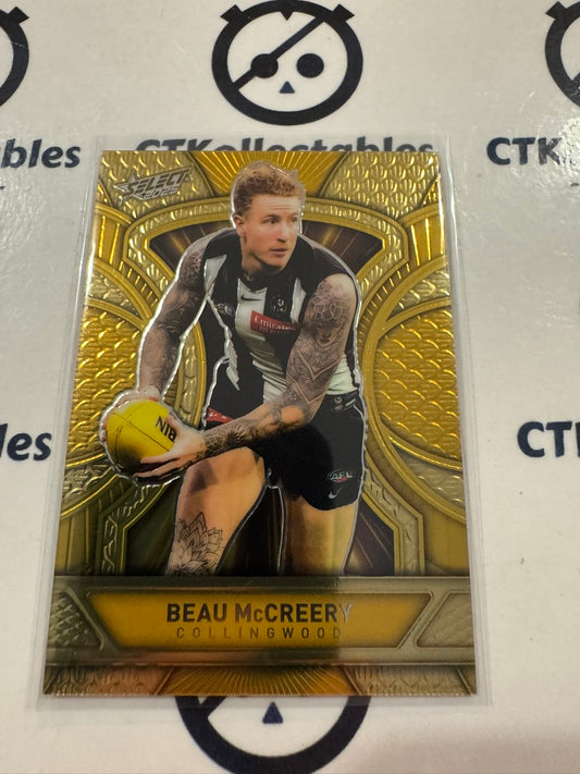 2025 AFL Footy Stars Luminous Beau McCreery #LDG45 Dragon Scales Gold #276/399