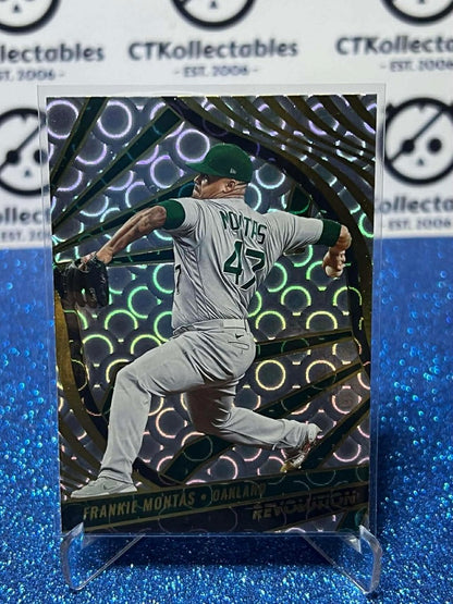 2022 Chronicles MLB Revolution #70 Frankie Montas Groove Oakland