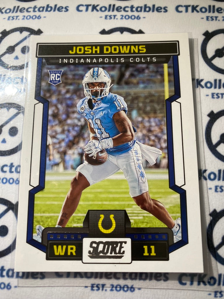 2023 NFL Panini Score #349 Josh Downs - Indianapolis Colts