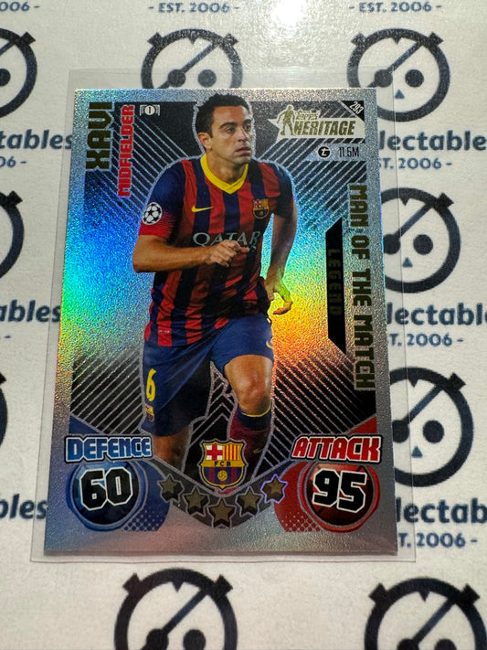 24/25 TOPPS MATCH ATTAX Xavi Man of the Match #293 Soccer Card