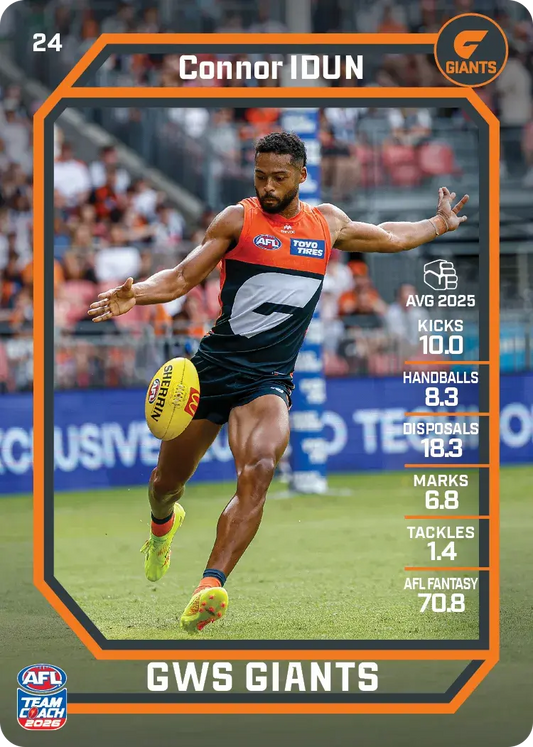 2026 Teamcoach AFL Base #24 Connor Idun