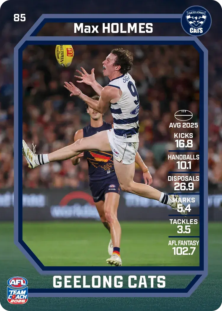 2026 Teamcoach AFL Base #85 Max Holmes