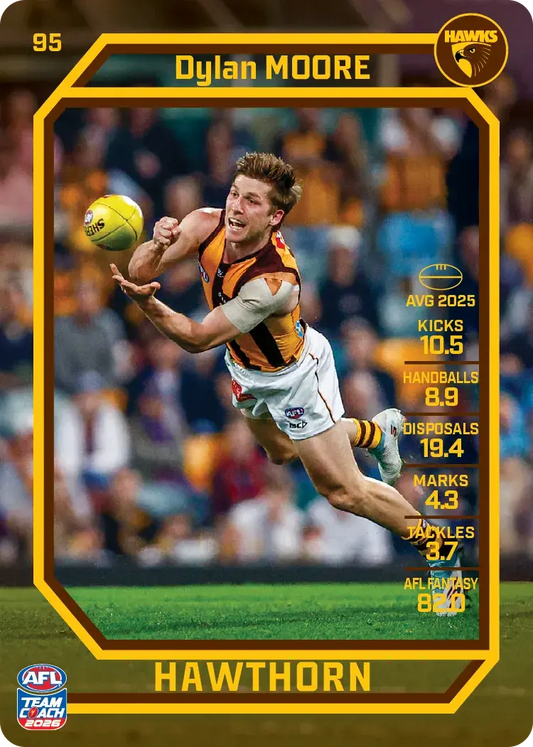 2026 Teamcoach AFL Base #95 Dylan Moore