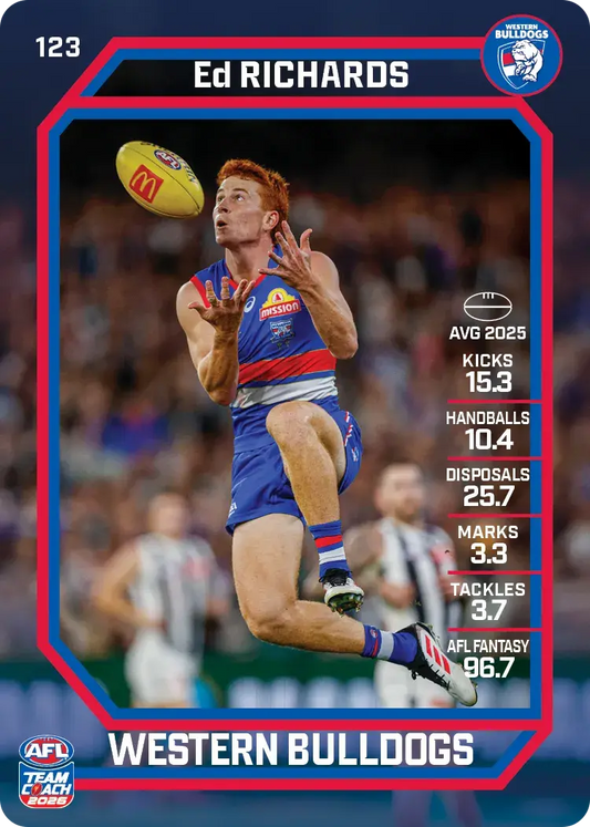 2026 Teamcoach AFL Base #123 Ed Richards
