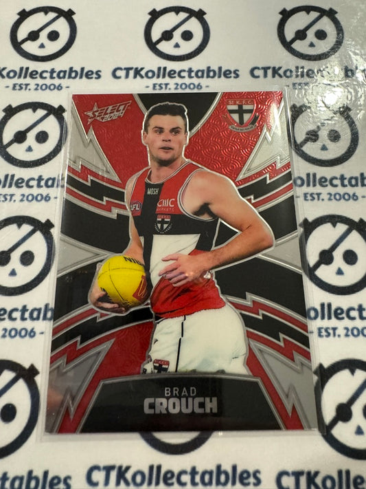 2024 AFL Footy Stars Thunderbolt LT313 Brad Crouch #417/599 Saints