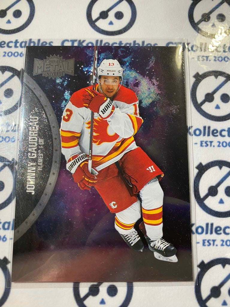 2021/22 Skybox NHL Metal Universe Bas Johnny Gaudreau #72 Flames