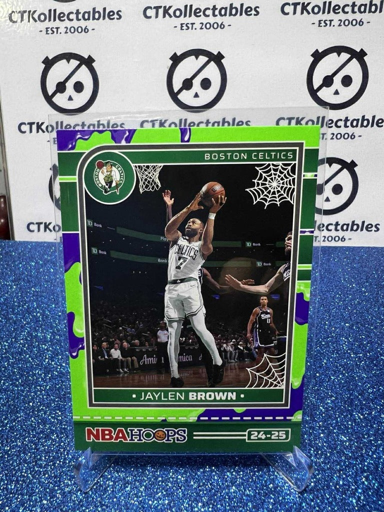 2024-25 Panini NBA HAUNTED HOOPS Slime Parallels #227 Jaylen Brown Boston