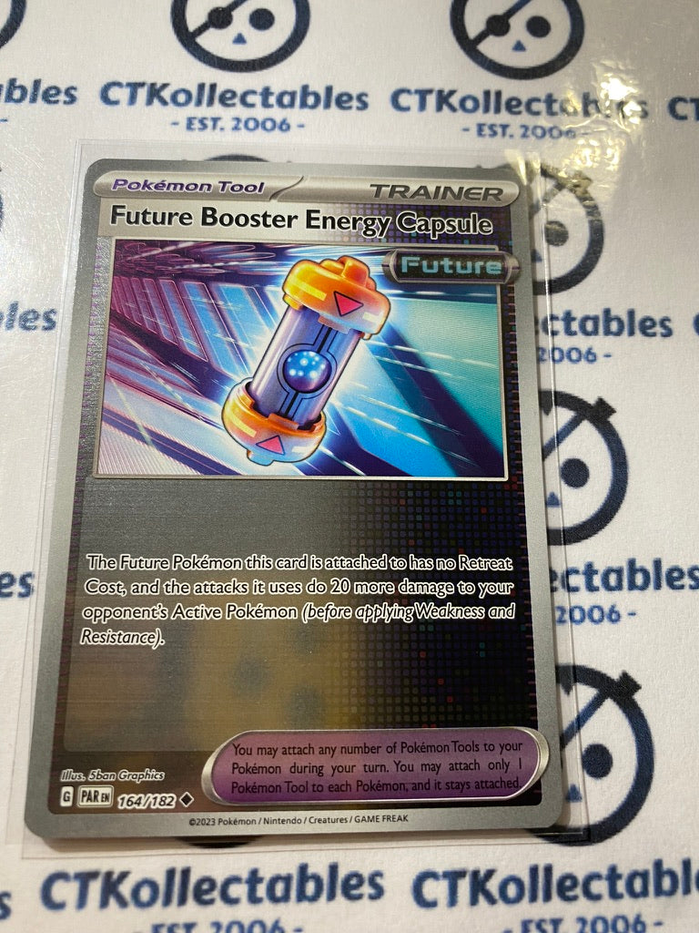 Future Booster Energ Trainer Reverse Holo #164/182 2023 Paradox Rift Pokémon TCG