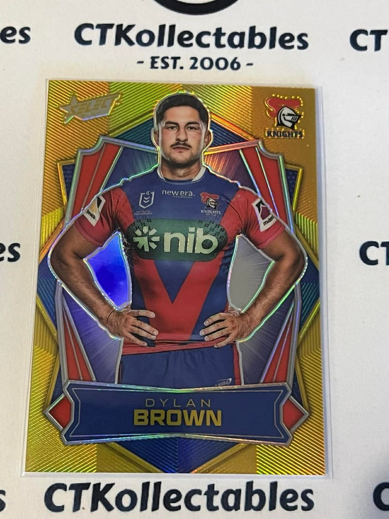 2026 Select NRL League Heroes Luminous Base #L98 Dylan Brown Knights