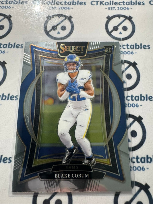 2024 NFL Select #9 Blake Corum Los Angeles Rams Rookie Concourse RC