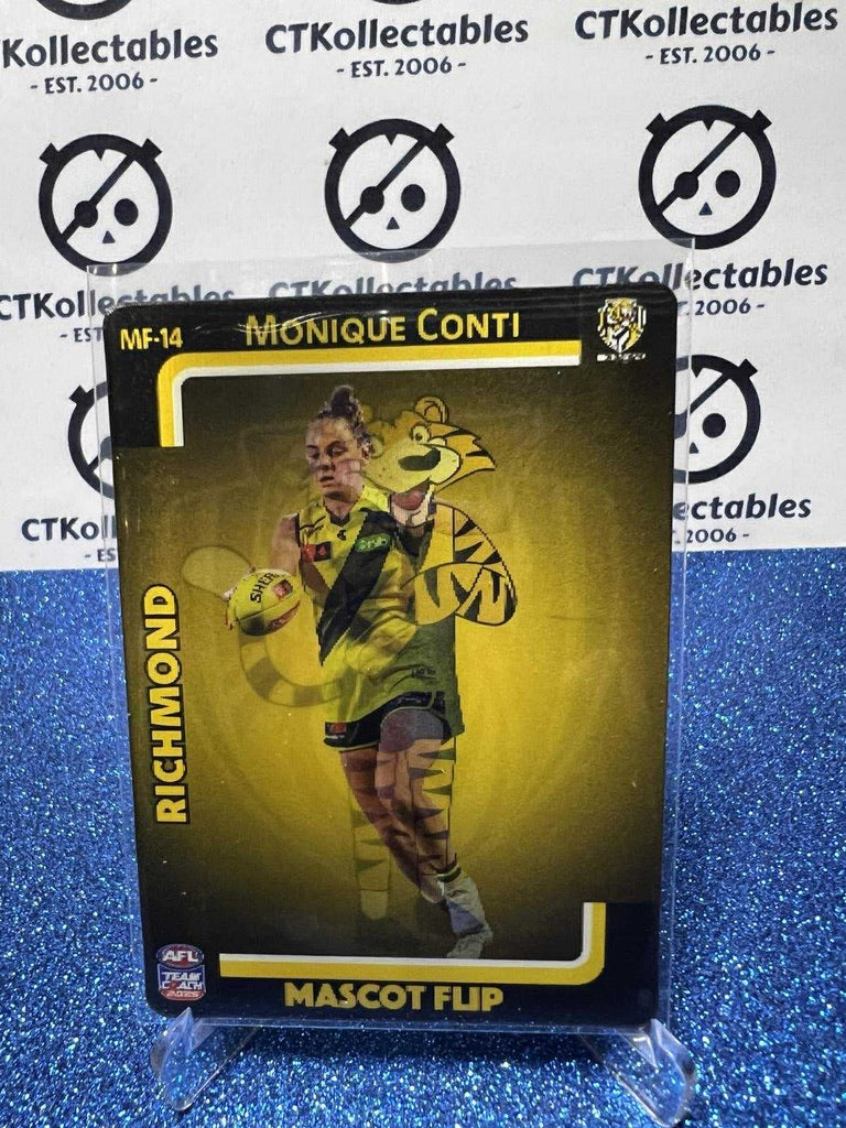 2025 AFLW TEAMCOACH MONIQUE CONTI MASCOT FLIP #MF-14 TIGERS