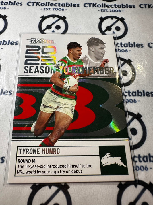 2024 TLA NRL Traders Season To Remember - Tyrone Munro SR39/51 Rabbitohs