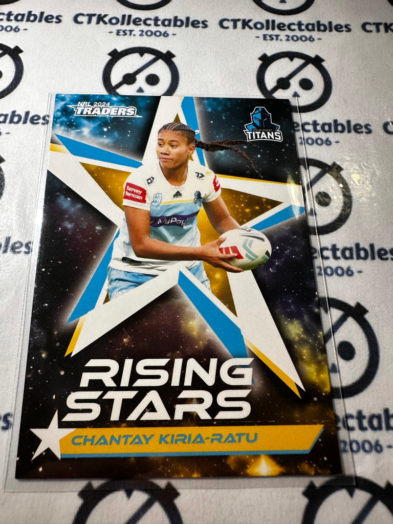 2024 TLA NRL Traders Rising Star - Chantay Kiria-Ratu RS25/71 Titans