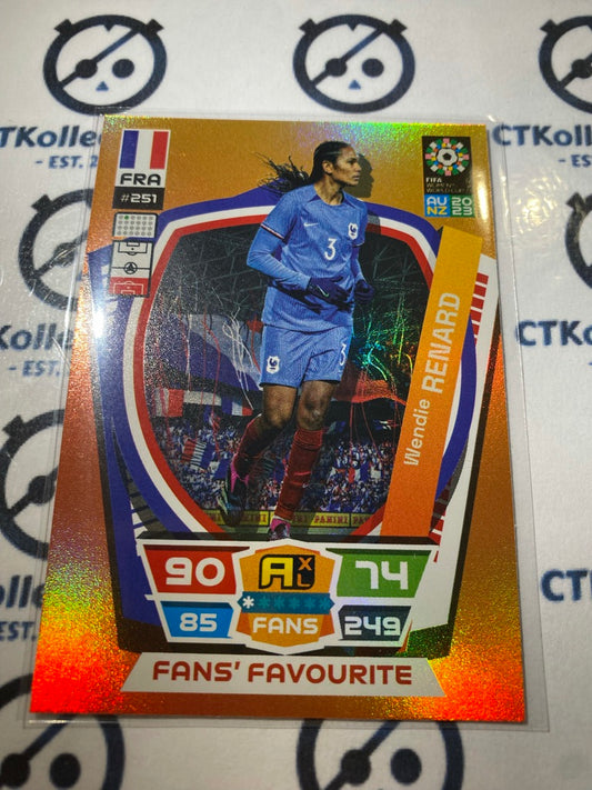 2023 FIFA WWC Adrenalyn Wendie Renard Fans' Favourite #251 FRA