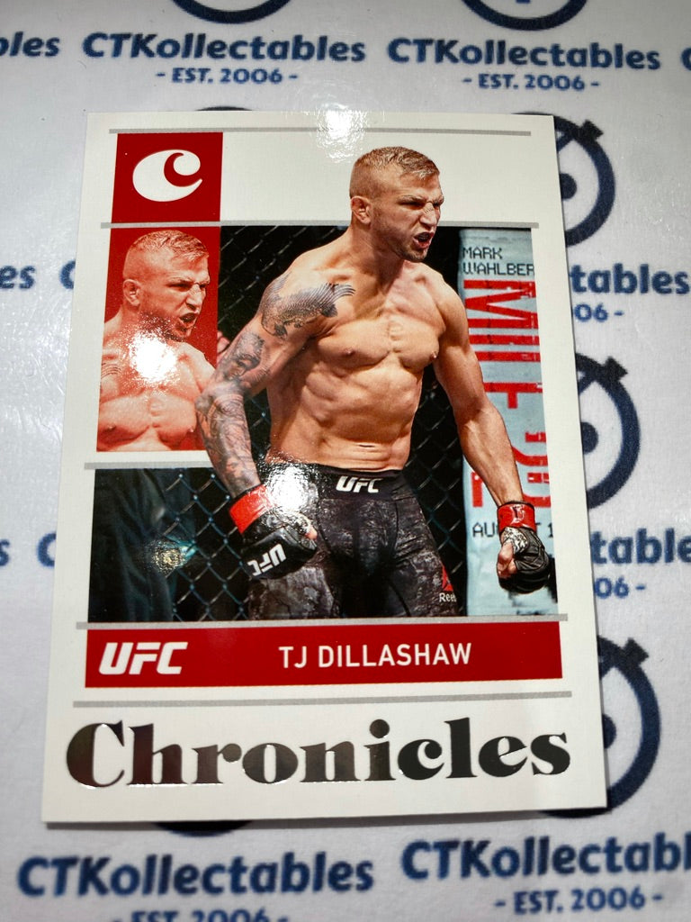 2022 UFC Panini Chronicles Base #22 TJ Dillashaw - Bantamweight