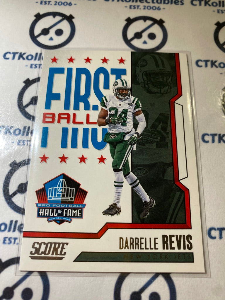 2023 NFL Panini Score Darrelle Revis First Ballot #2 Jets