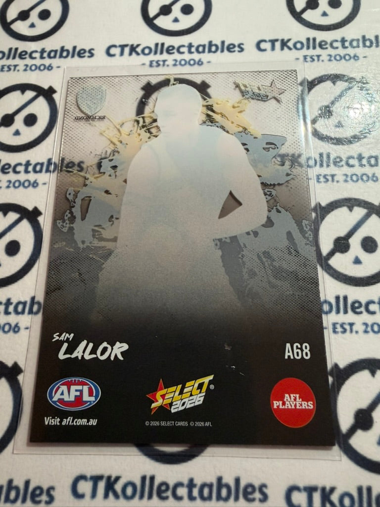 2026 Select AFL Footy Stars ACETATE #A68 Sam Lalor Tigers