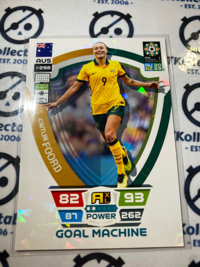 2023 FIFA WWC Adrenalyn Goal Machine Caitlin Foord #298 AUS