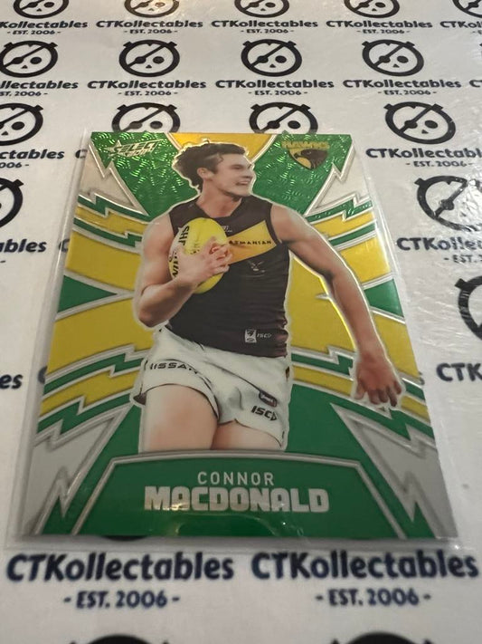 2024 AFL Footy Stars - Connor Macdonald Luminous Green Kmart Lightning Refractor