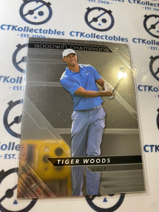 2022 Upper Deck Goodwin Champions Platinum Tiger Woods #P20 Golf