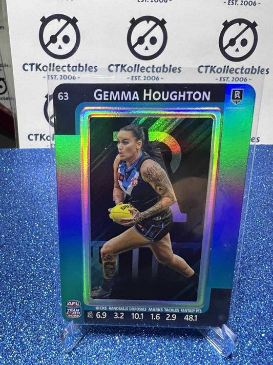 2025 AFLW TEAMCOACH GEMMA HOUGHTON BLUE PARALLEL #63 POWER