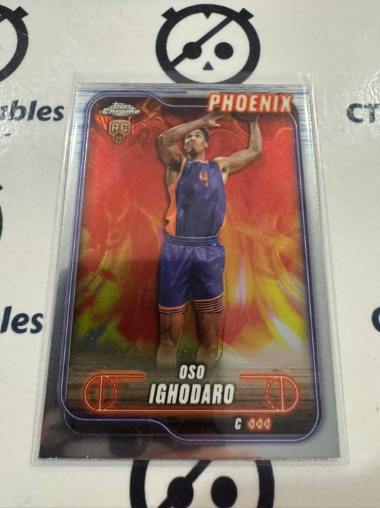 2024/25 Topps NBA Chrome Oso Ighodaro Rookie Base #184 Suns