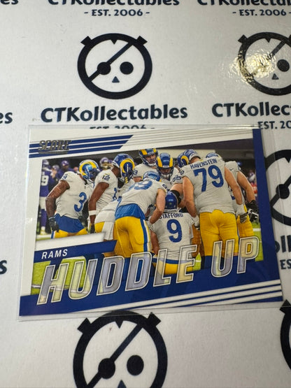 2022 NFL Panini Score Huddle Up #HU-LA 2 Los Angeles Rams