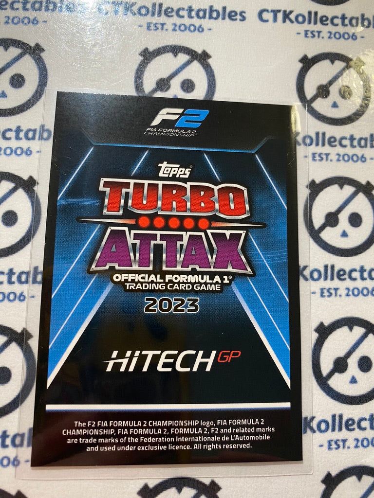 2023 Topps Turbo Attax F1 -Foil Jak Crawford Stars of Tomorrow #315 F2