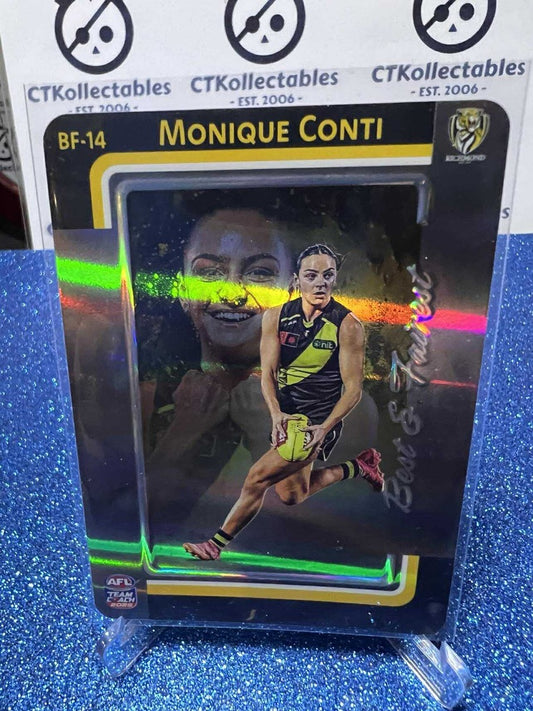 2025 AFLW TEAMCOACH MONIQUE CONTI SILVER BEST & FAIREST #BF-14 TIGERS