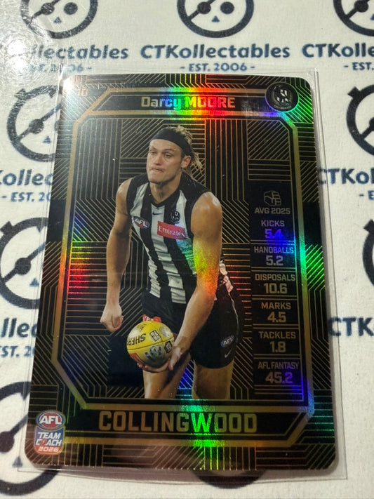 2026 Teamcoach AFL BRONZE Darcy Moore #10 Magpies