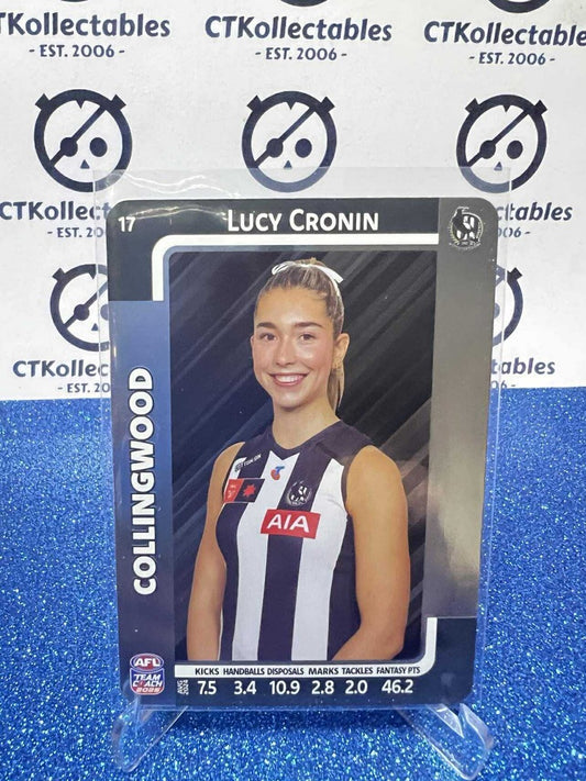 2025 AFLW Teamcoach Silver #17 Lucy Cronin Magpies