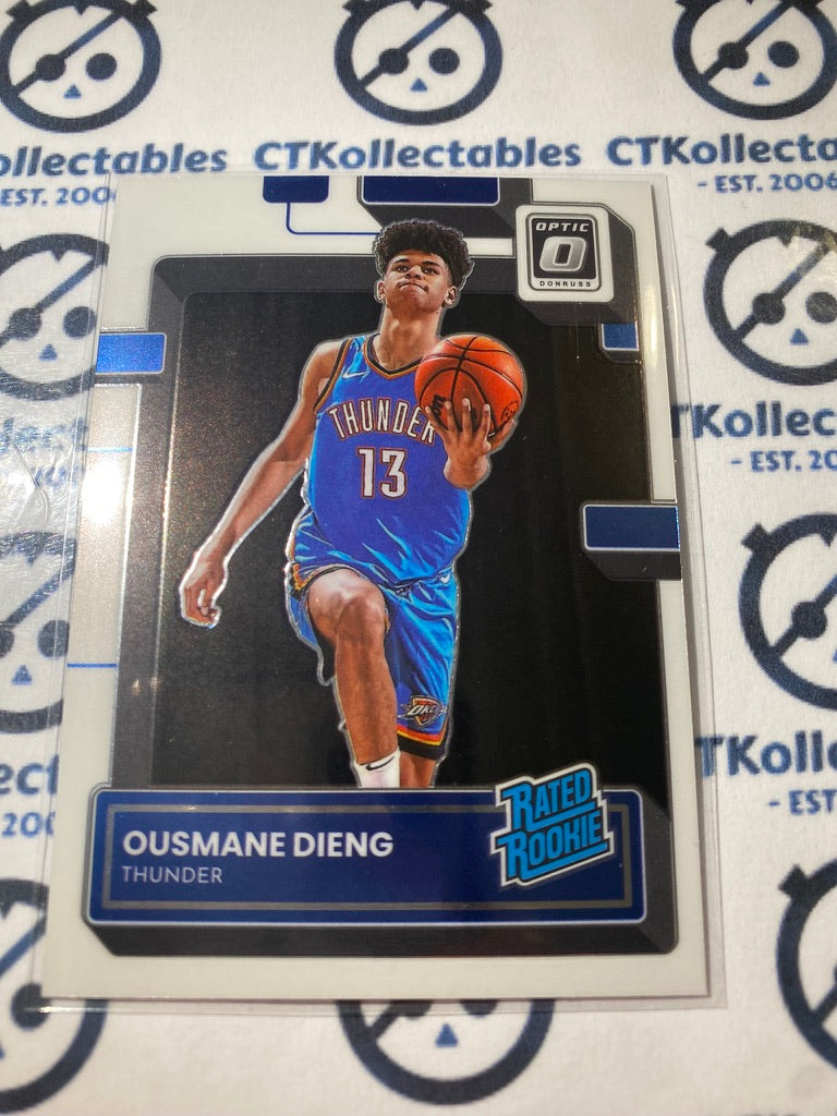 2022-23 NBA Optic Rated Rookie Ousmane Dieng #220 OKC