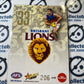 2023 AFL Footy Stars NUMBERS Zac Bailey N22 #206/255 Lions