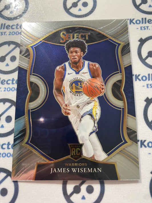 2020-21 NBA Select James Wiseman rookie Concourse #62 Warriors