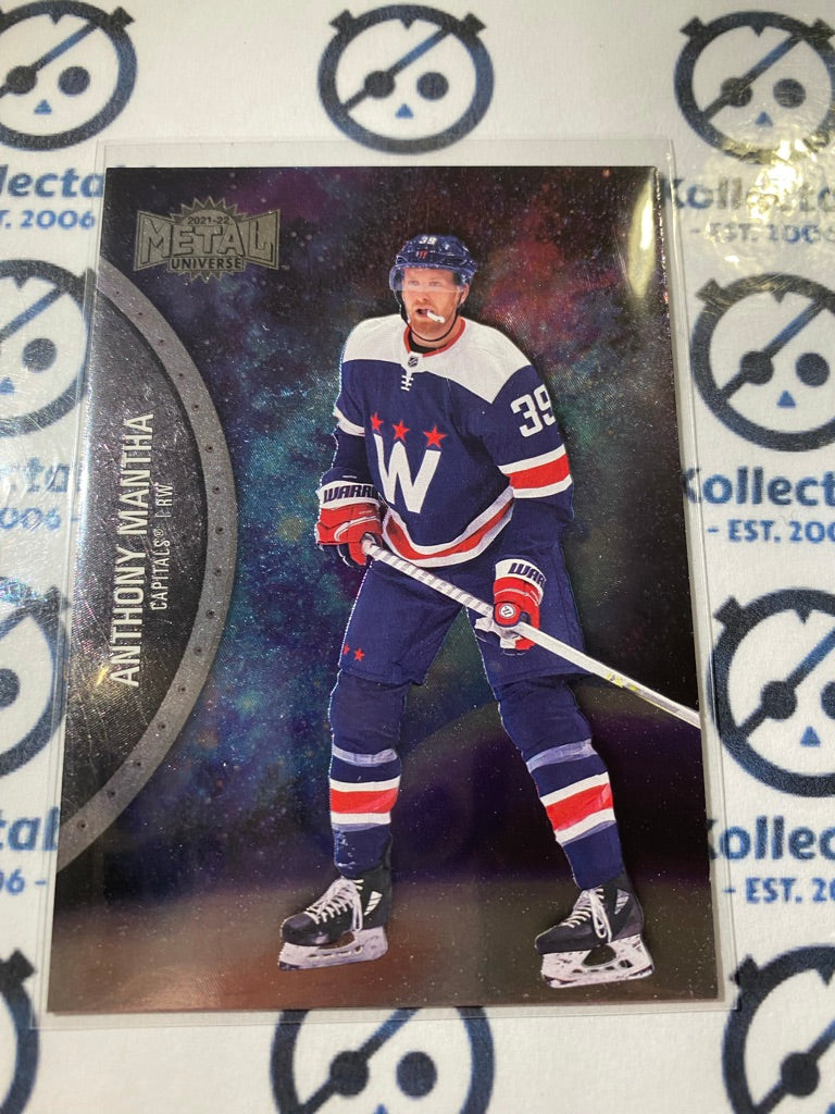 2021/22 Skybox NHL Metal Universe Base Anthony Mantha #134 Capitals Alt Jsy