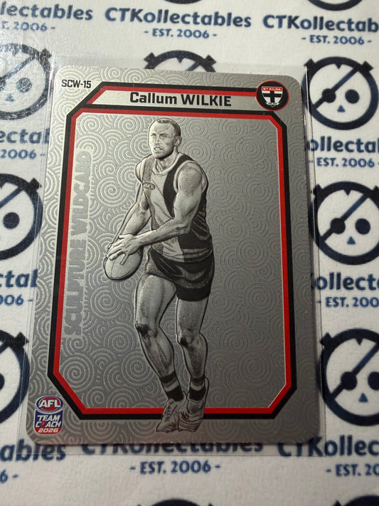 2026 Teamcoach AFL Sculpture Wildcard Callum Wilkie SCW-15 Saints