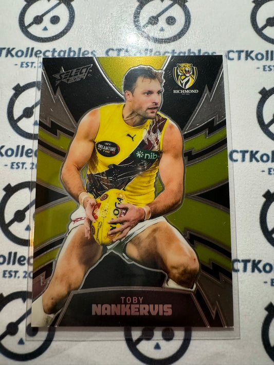 2024 AFL Footy Stars Luminous Thunderbolt Toby Nankervis #288/599