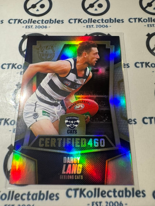 2016 AFL Select Certified Certified 460 Darcy Lang #234/460 #C83 Cats