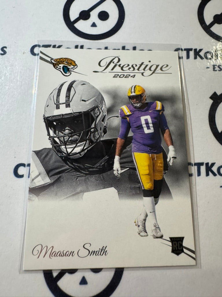 2024 NFL Prestige Rookie Card #385 Maason Smith Jacksonville Jaguars