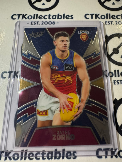 2024 AFL Footy Stars Luminous Thunderbolt LT44 Dayne Zorko #341/599 Lions