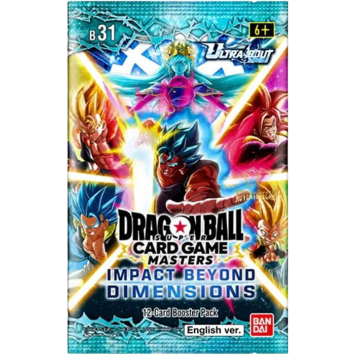 DRAGON BALL IMPACT BEYOND DIMENSIONS ENERGY MAKER # BT31-EM02 FOIL CARD
