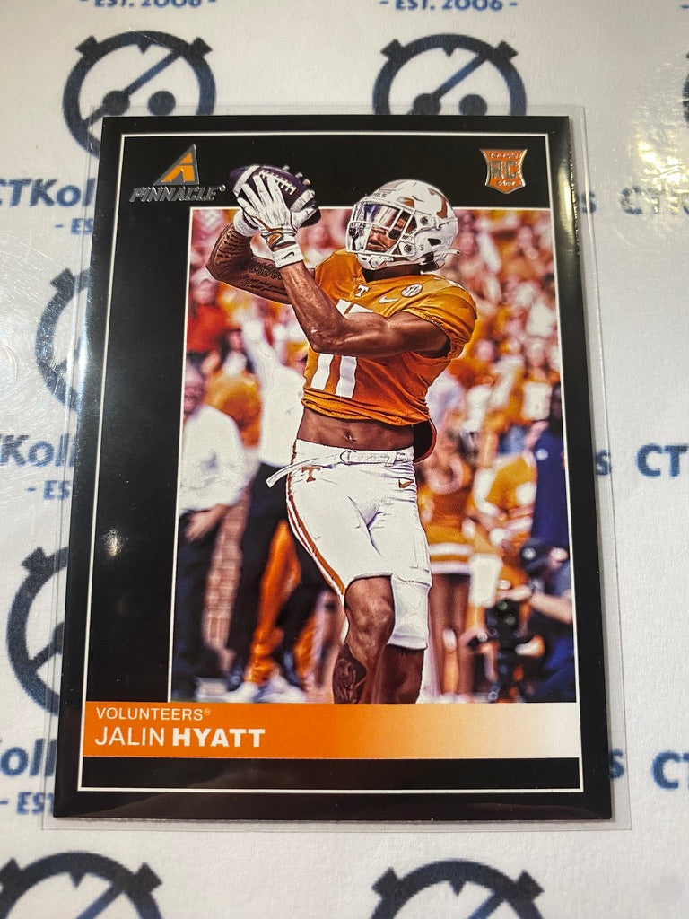 2023 NFL Panini Chronicles Draft Picks Pinnacle Jaylin Hyatt #8 Giants