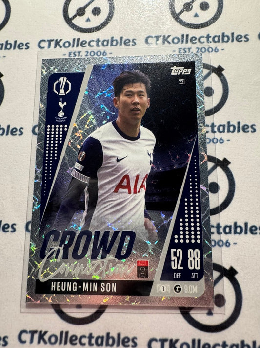 24/25 TOPPS MATCH ATTAX Heung-min son Crowd Connection #221