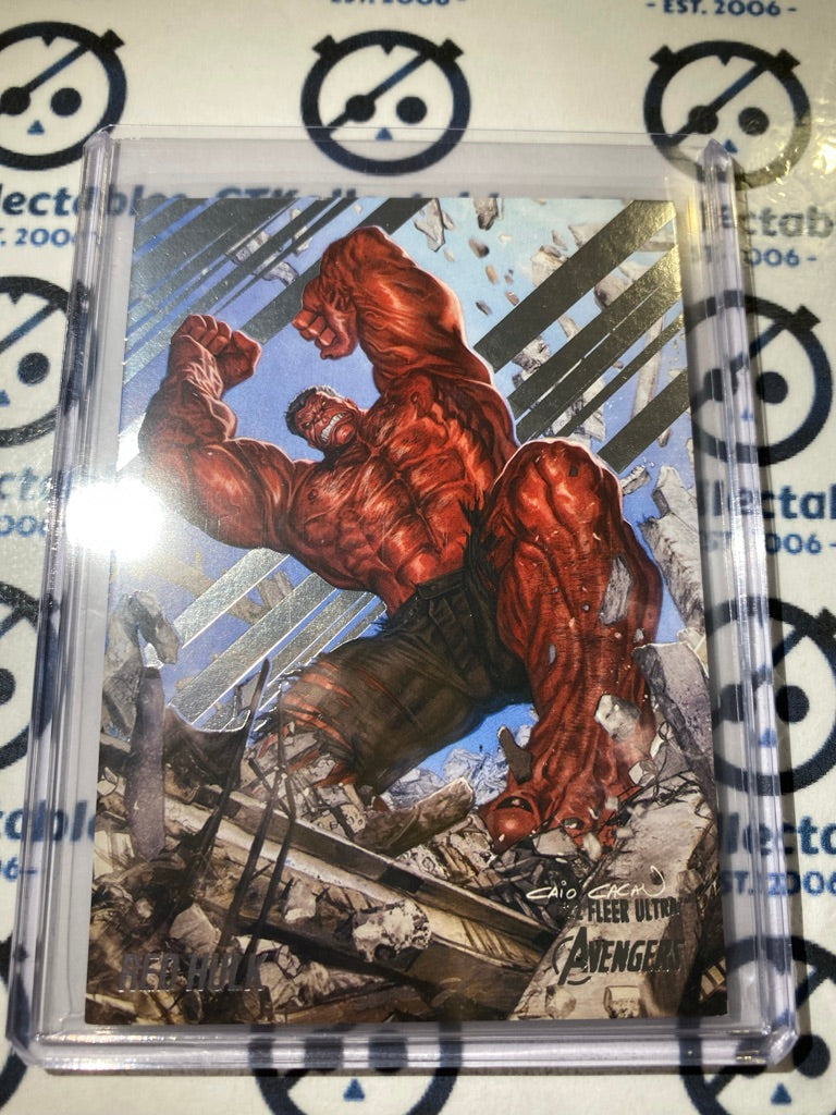 2022 Fleer Ultra Avengers Base Red Hulk #56 Marvel