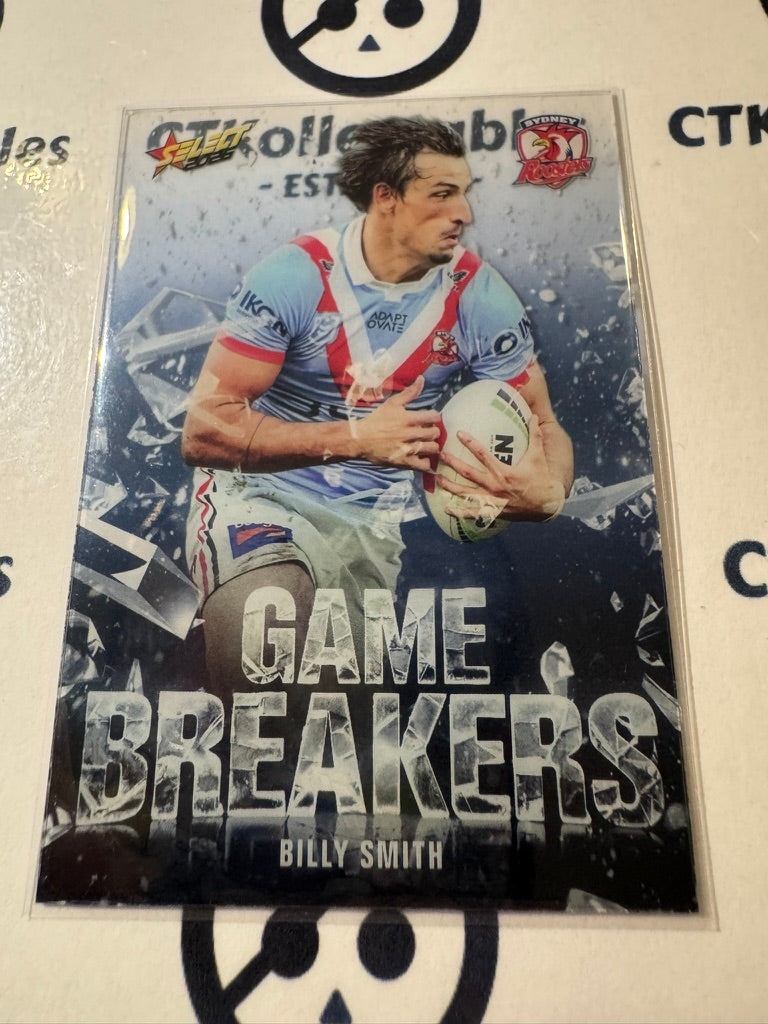 2026 Select NRL League Heroes Game Breakers #GB115 Billy Smith Roosters