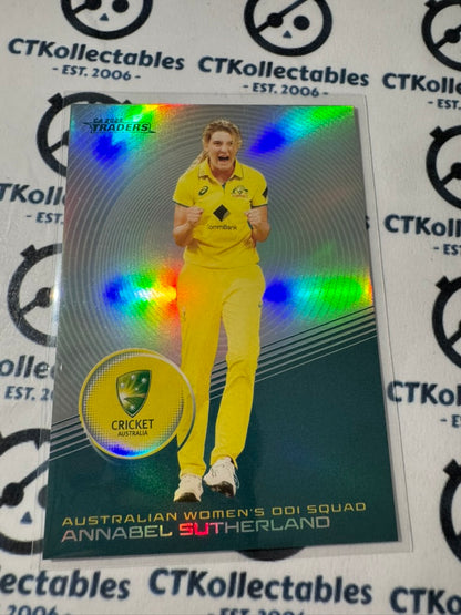 2025/26 CA Cricket Traders Annabel Sutherland Silver Parallel #S045