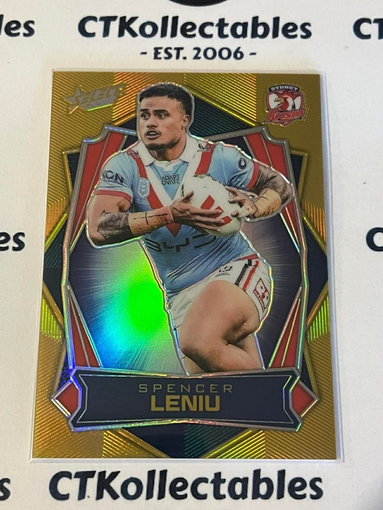 2026 Select NRL League Heroes Luminous Base #L171 Spencer Leniu Roosters