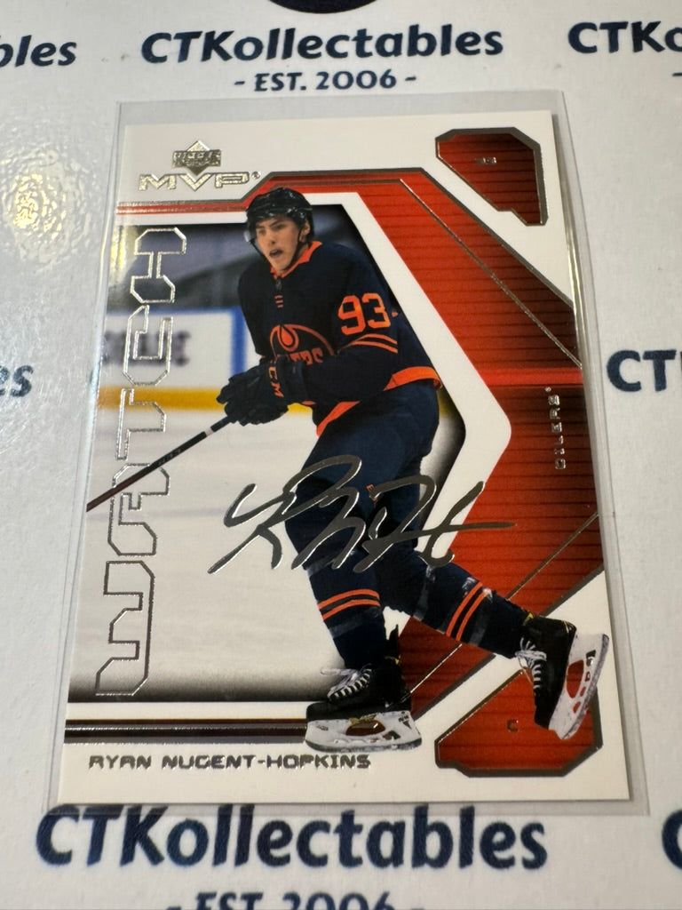 2021-22 NHL Upper Deck MVP Ryan Nugent-Hopkins MVP Watch #44 Oilers