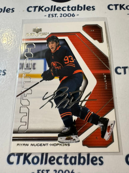 2021-22 NHL Upper Deck MVP Ryan Nugent-Hopkins MVP Watch #44 Oilers
